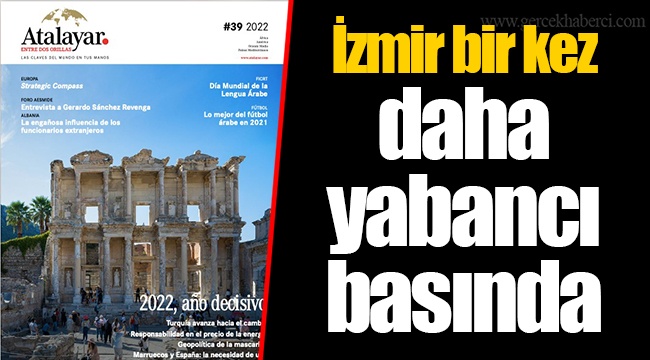 İzmir bir kez daha yabancı basında