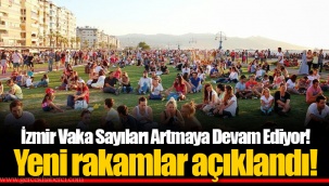 İzmir Vaka Sayıları Artmaya Devam Ediyor! Yeni rakamlar açıklandı!