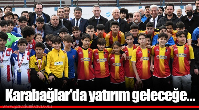 Karabağlar'da yatırım geleceğe...