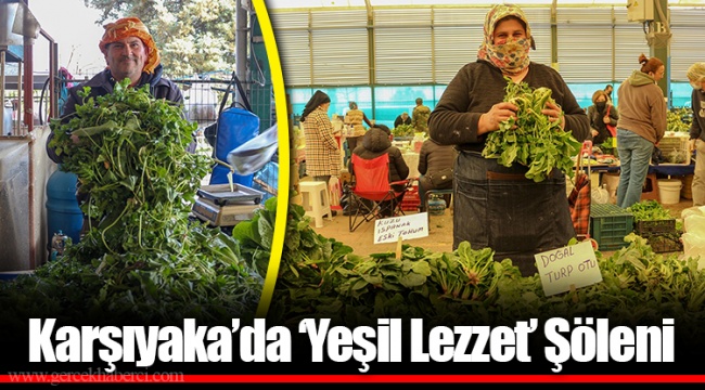Karşıyaka’da ‘Yeşil Lezzet’ Şöleni