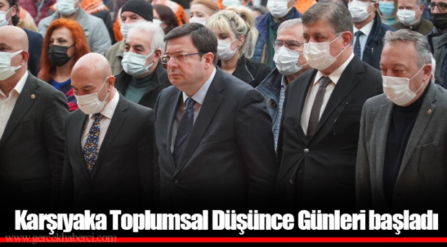 Karşıyaka Toplumsal Düşünce Günleri başladı