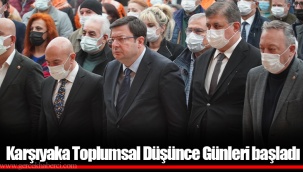 Karşıyaka Toplumsal Düşünce Günleri başladı