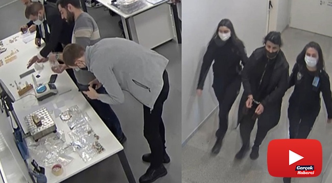 Kilolarca külçe altınla yakalandı