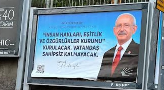 Kübra Par’dan CHP’nin afişlerine: Parti ambleminin fazla ön planda olmaması sizde de adaylık çalışması izlenimi uyandırmadı mı?