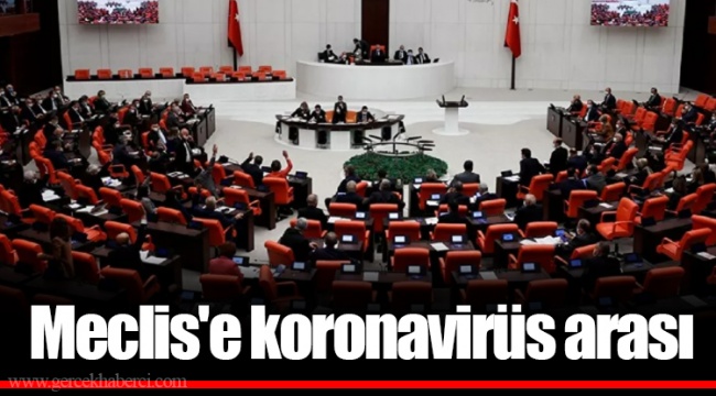 Meclis'e koronavirüs arası