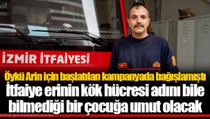 Öykü Arin için başlatılan kampanyada bağışlamıştı