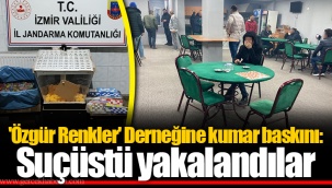 'Özgür Renkler' Derneğine kumar baskını: Suçüstü yakalandılar