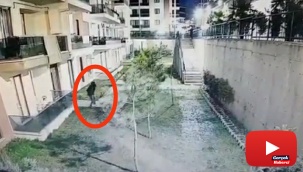 Palayla siteye girdi, 5.kattan aşağıya balkonlardan indi