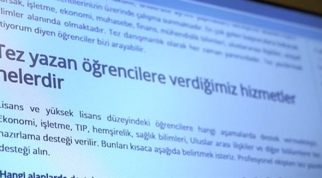 Para ile tez yazan ve yazdıranlara uyarı: Hapis cezası var
