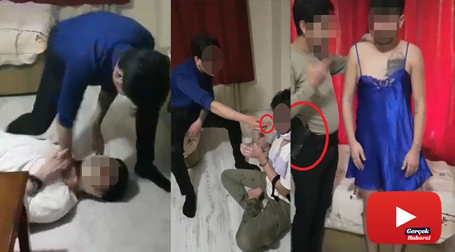 Rehin aldıkları 2 gencin ağzına silah dayayıp kadın elbisesi giydiren çeteye operasyon