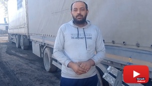 Rusya’nın tankı Türk vatandaşının tırına çarptı, şoför korku dolu anları anlattı: