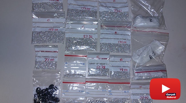 Sabiha Gökçen Havalimanı'nda kaçak pırlanta operasyonu