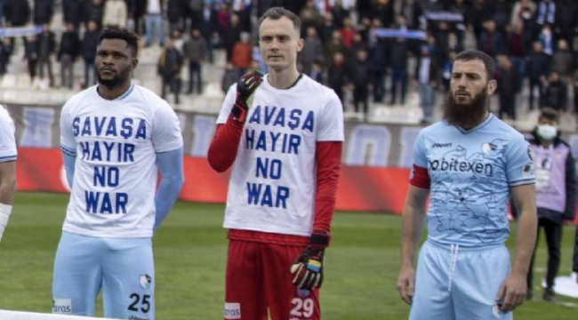 "Savaşa hayır" tişörtünü giymeyen Aykut Demir: Vicdanım rahat etmezdi