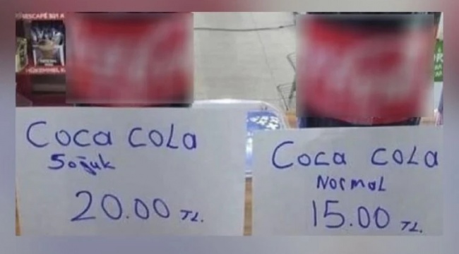 Soğuk kola daha pahalıya satılmaya başladı
