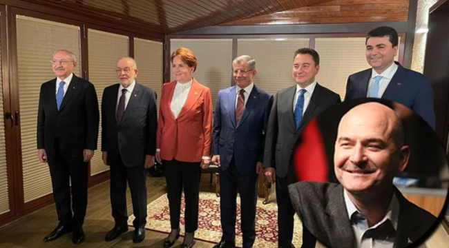 Soylu, muhalefet zirvesini hedef aldı: '10 masanın etrafında da bir araya gelseniz...'