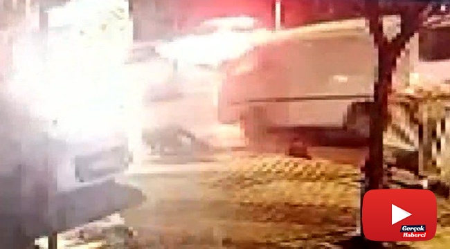 Sürücü çarptığı kadına birkaç saniye bakıp kaçtı