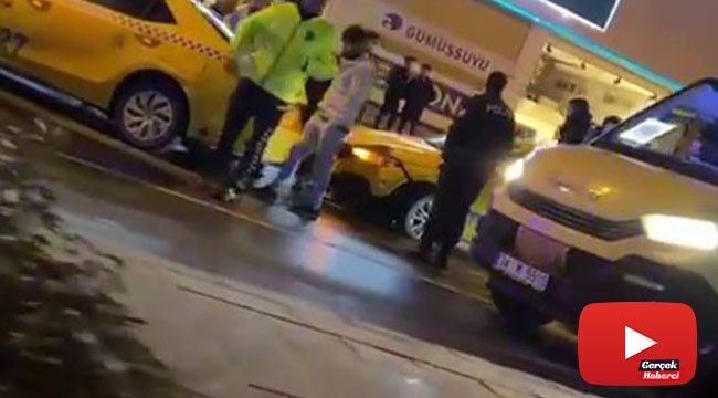 Taksiciyi ölümden döndüren olay