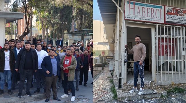 Yerel gazete binasına yumurta atıldı: CHP Mersin Gençlik Kolları Başkanı gözaltına alındı