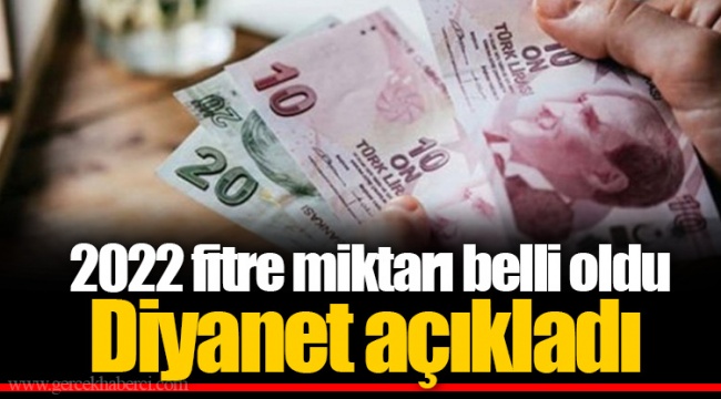 2022 fitre miktarı belli oldu... Diyanet açıkladı
