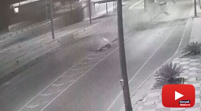 3 genci ölüme götüren kaza güvenlik kamerasında