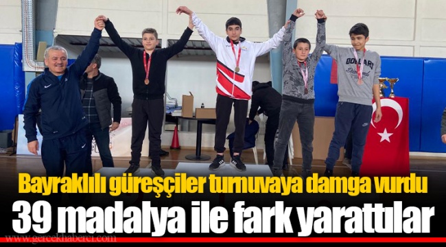 39 madalya ile fark yarattılar