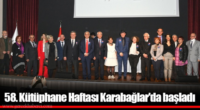 58. Kütüphane Haftası Karabağlar'da başladı