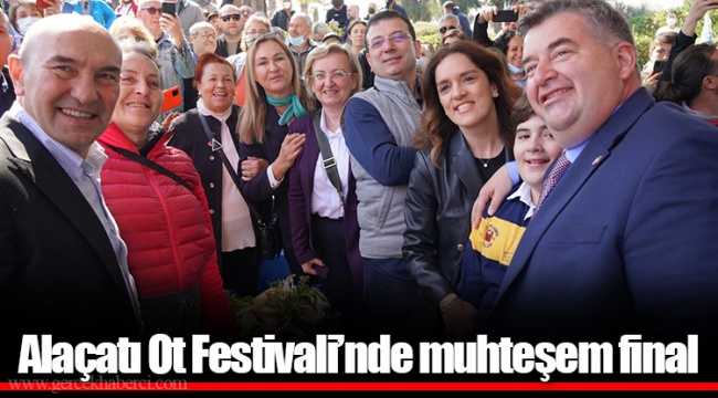 Alaçatı Ot Festivali’nde muhteşem final