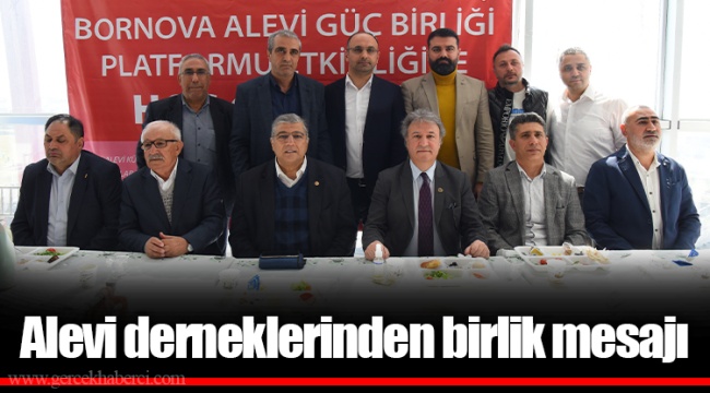 Alevi derneklerinden birlik mesajı