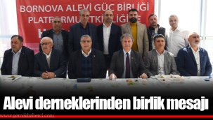 Alevi derneklerinden birlik mesajı