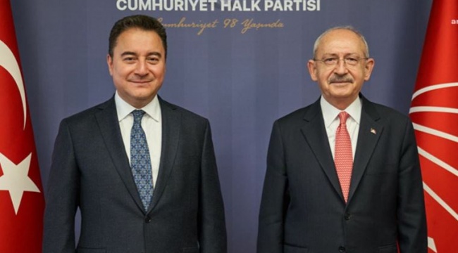 Ali Babacan, Kemal Kılıçdaroğlu'nu ziyaret etti