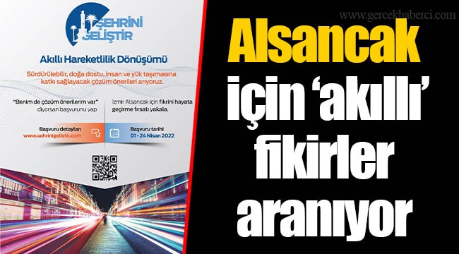 Alsancak için ‘akıllı’ fikirler aranıyor