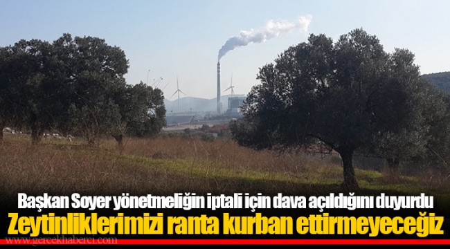 Başkan Soyer yönetmeliğin iptali için dava açıldığını duyurdu