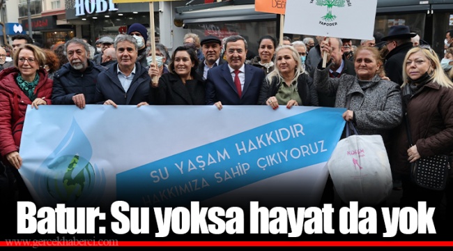 Batur: Su yoksa hayat da yok