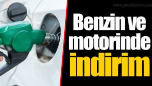Benzin ve motorinde indirim