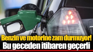 Benzin ve motorine zam durmuyor! Bu geceden itibaren geçerli