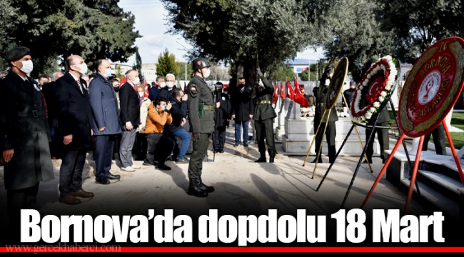 Bornova’da dopdolu 18 Mart