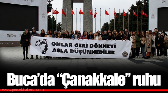 Buca’da “Çanakkale” ruhu