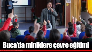 Buca’da miniklere çevre eğitimi