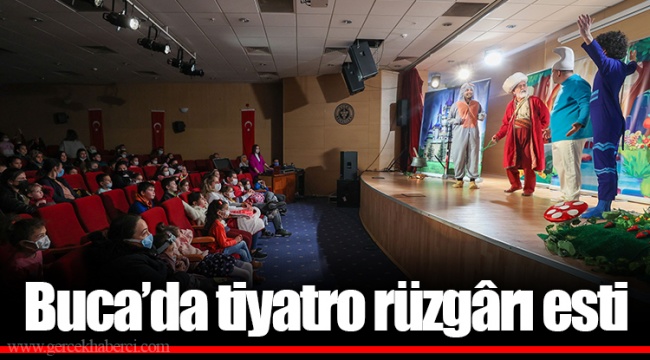 Buca’da tiyatro rüzgârı esti