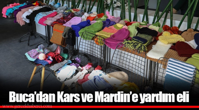 Buca’dan Kars ve Mardin’e yardım eli