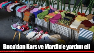 Buca’dan Kars ve Mardin’e yardım eli