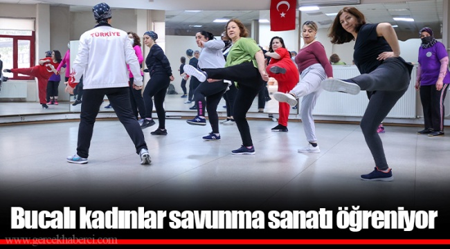 Bucalı kadınlar savunma sanatı öğreniyor