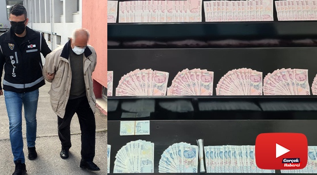 Çantasından 416 bin TL sahte para çıktı “buldum” dedi