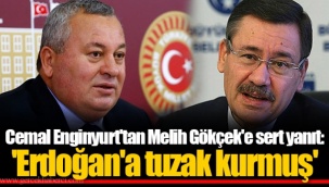 Cemal Enginyurt'tan Melih Gökçek'e sert yanıt: 'Erdoğan'a tuzak kurmuş'