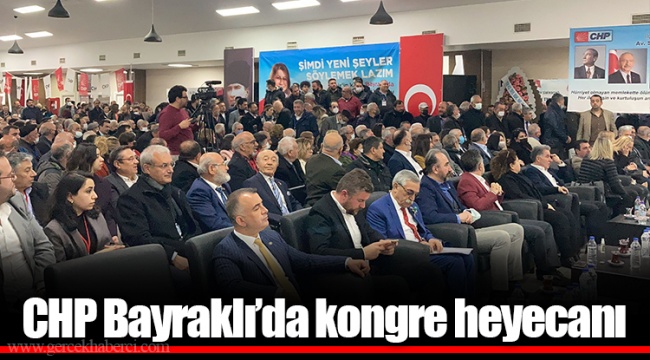 CHP Bayraklı'da kongre heyecanı