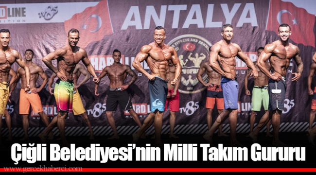 Çiğli Belediyesi’nin Milli Takım Gururu