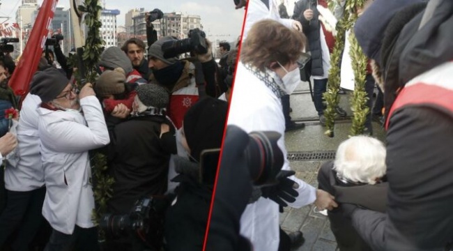 Doktorlara Taksim’deki müdahaleyle ilgili emniyetten açıklama