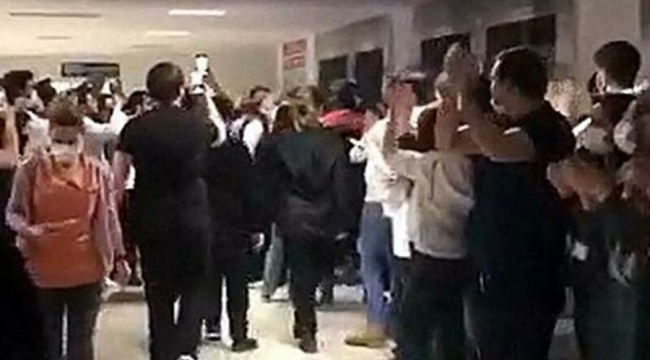 'Doktoru darp' iddiasıyla uzman çavuşu hastanede alkışlayarak protesto eden 25 kişi ifade verecek
