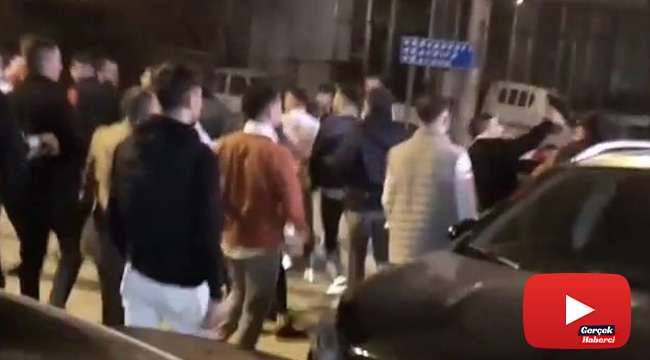 Düğün sonrası iki grup arasında kavga çıktı, yumruklar havada uçuştu
