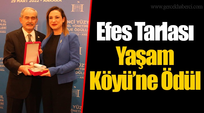 Efes Tarlası Yaşam Köyü’ne Ödül